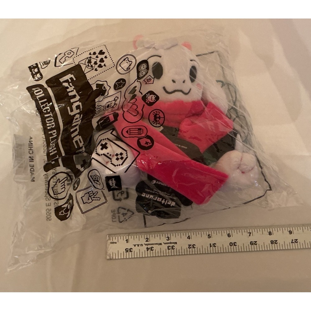 Official Deltarune No Hat Ralsei Plush 7" Fangamer Undertale NWT Sealed - Picture 2 of 7